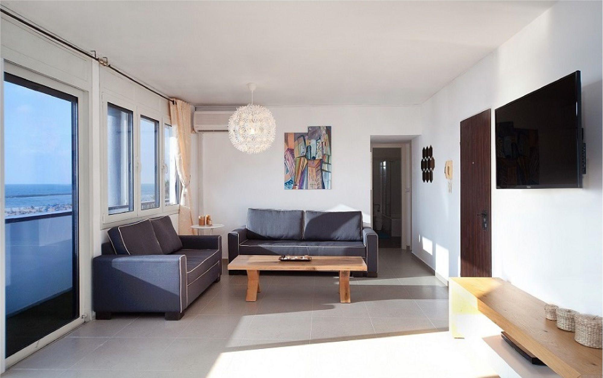 Chic 3Br Apt W Sauna & Parking On The Beach By Sea N' Rent Tel Aviv Buitenkant foto