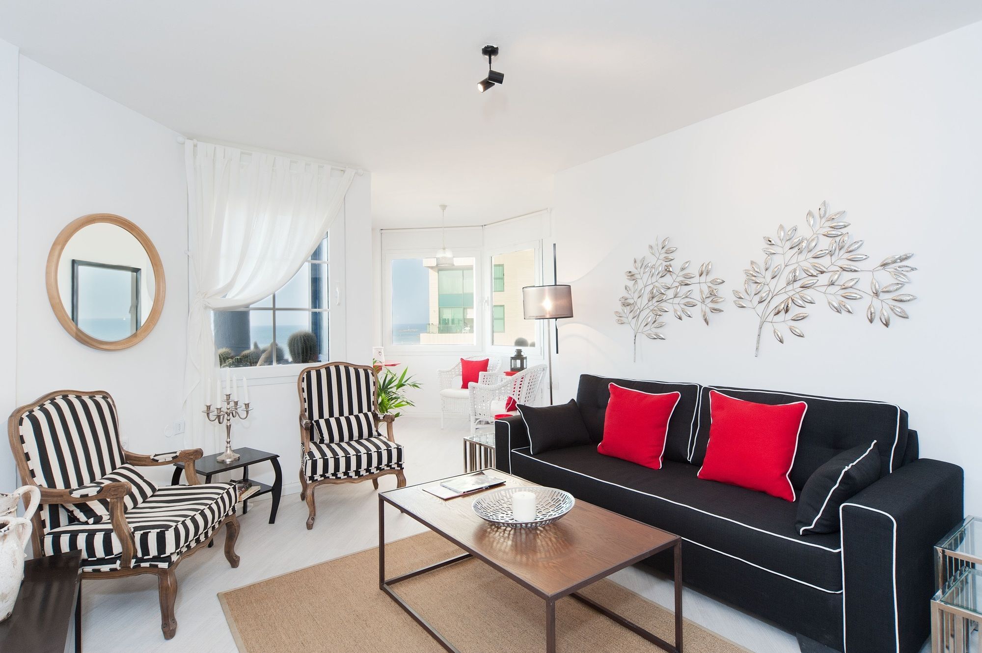 Chic 3Br Apt W Sauna & Parking On The Beach By Sea N' Rent Tel Aviv Buitenkant foto